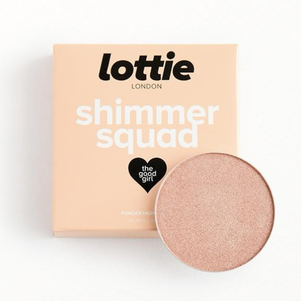Lottie London | Shimmer Squad Powder Highlighter in "The Good Girl"
